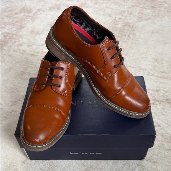 Bruno Marc Other - Bruno Marc Kids' Brown Dress Shoes
